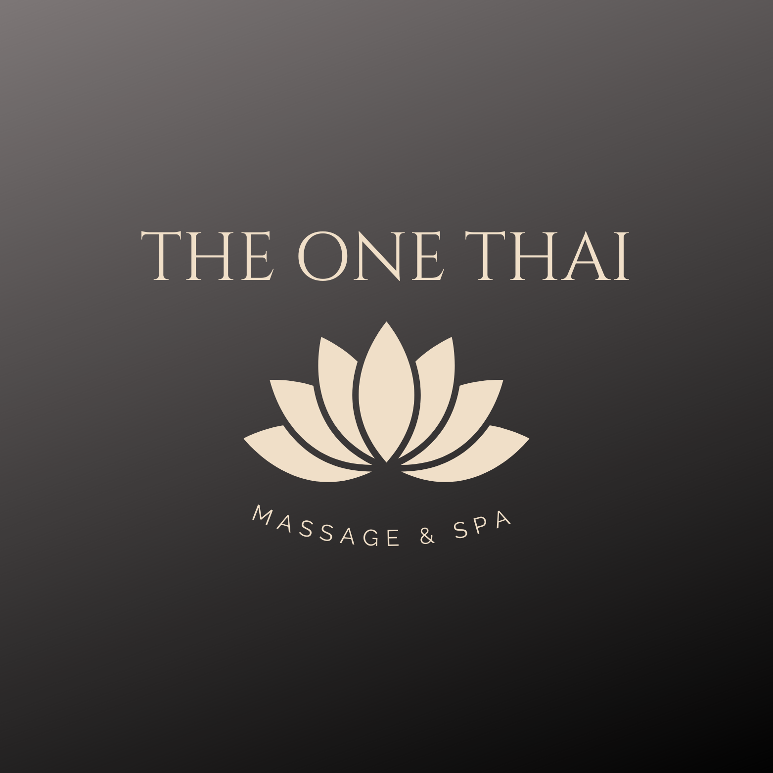 The One Thai Spa & Massage Logo